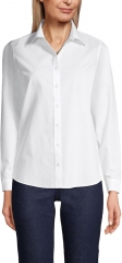 Lands' End Women's Pinwale Cord Long Sleeve Shirt 